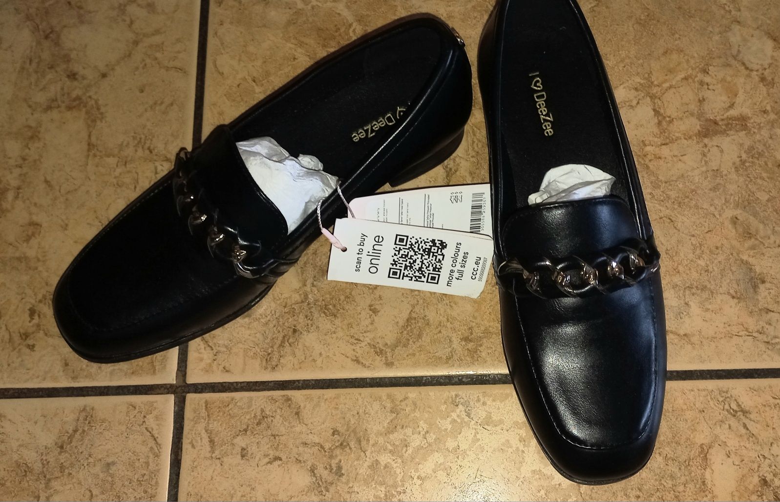 Deezee 36 mokasyny slip on półbuty