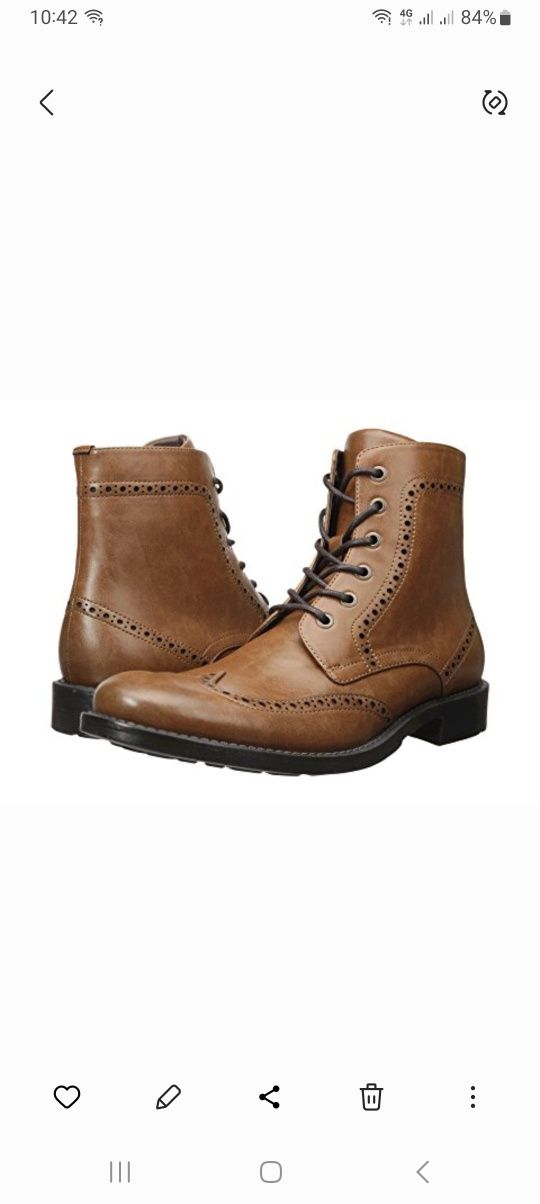 Ботинки черевики 45 р. Kenneth Cole Unlisted Boots