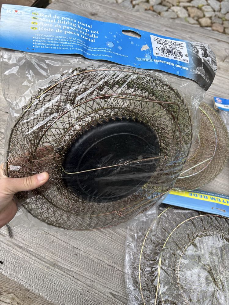 Cesta de arame para pesca