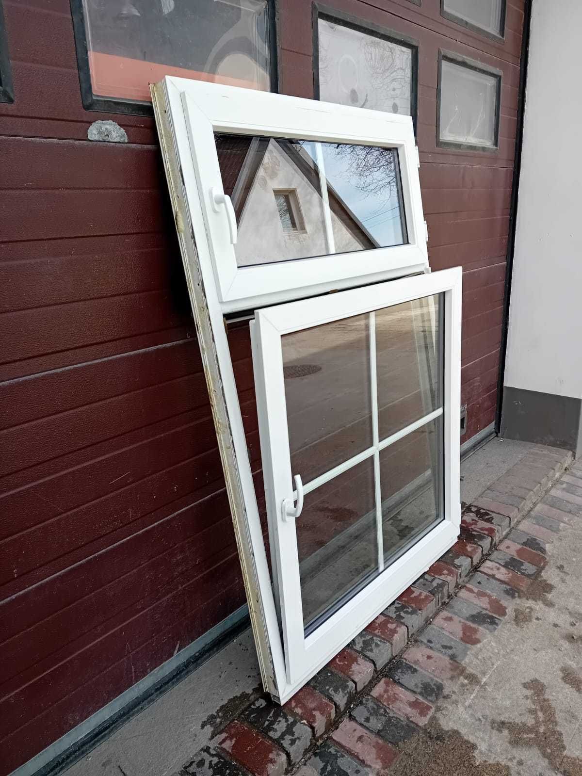 Okno kamieniczne ze szprosem 116x169 okna białe do kamienicy DOWÓZ