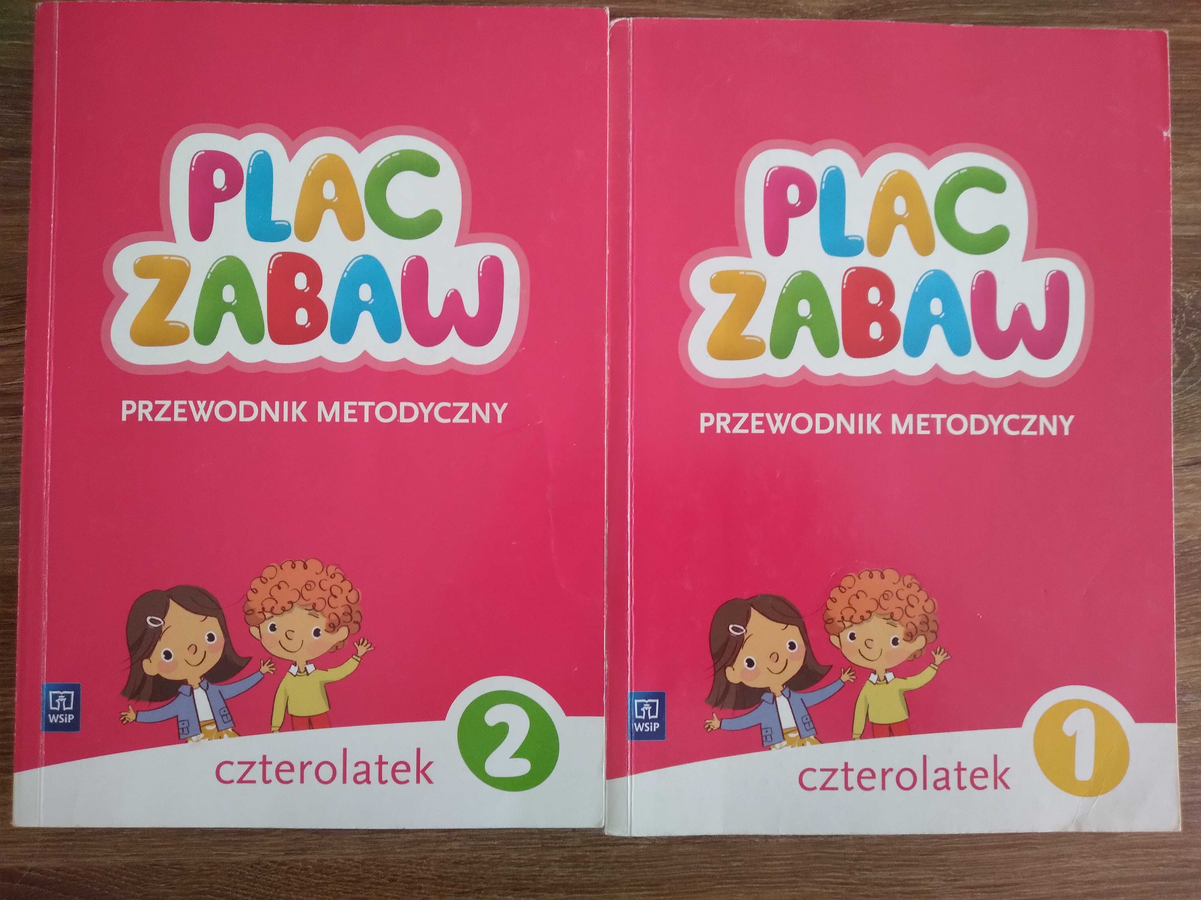 Plac zabaw Czterolatek. Cz.1 i 2. przewodnik metodyczny. WSIP