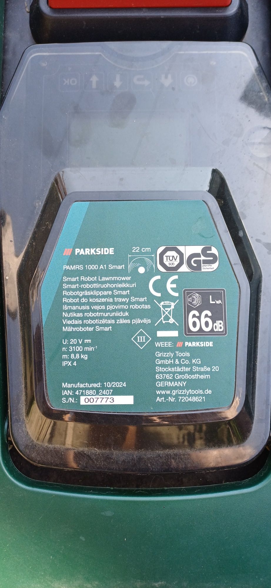 Kosiarka automatyczna Robot Parkside PAMRS 1000 A1 SMART