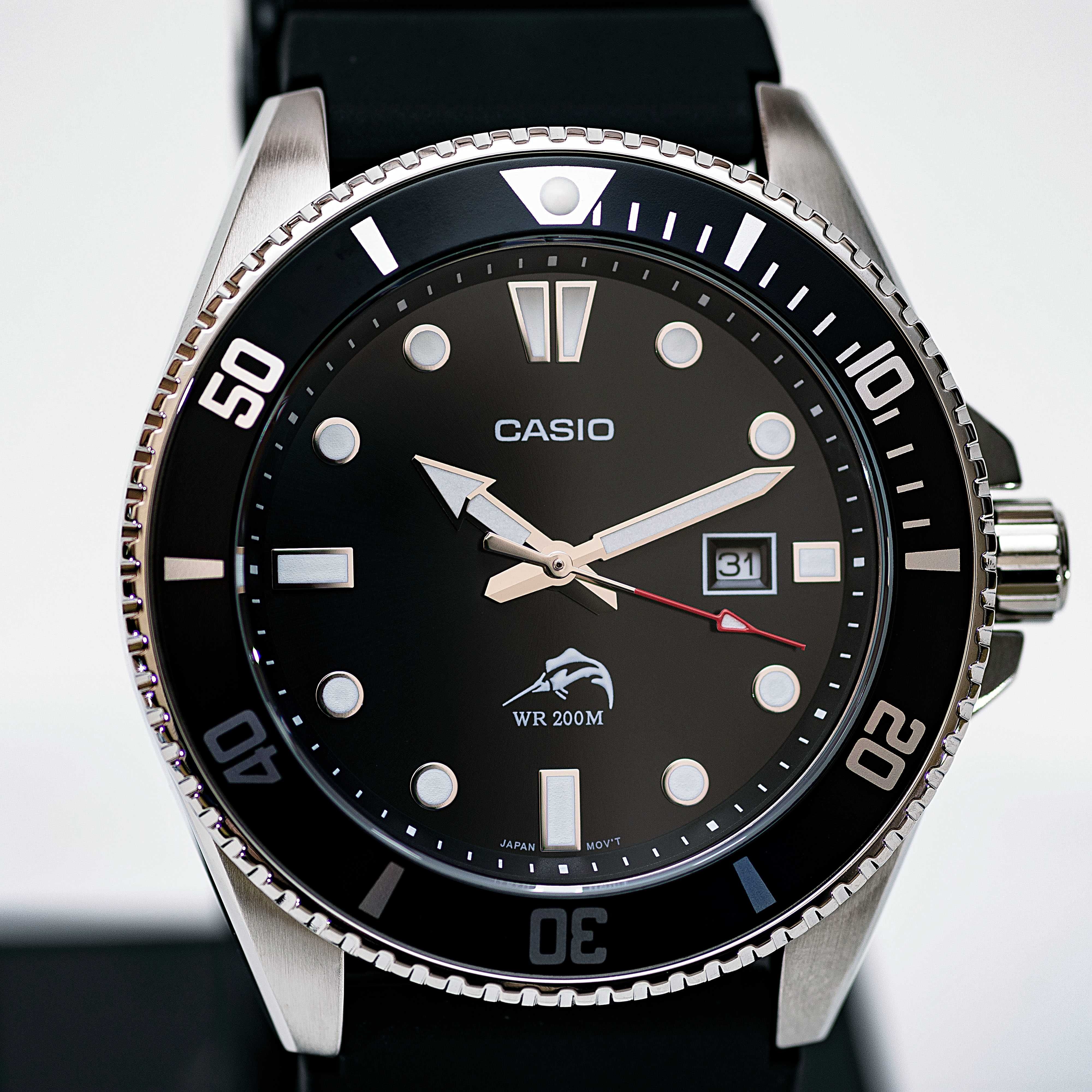 Casio mdv-106 duro дайверы marlin часы мужские хомаж submariner