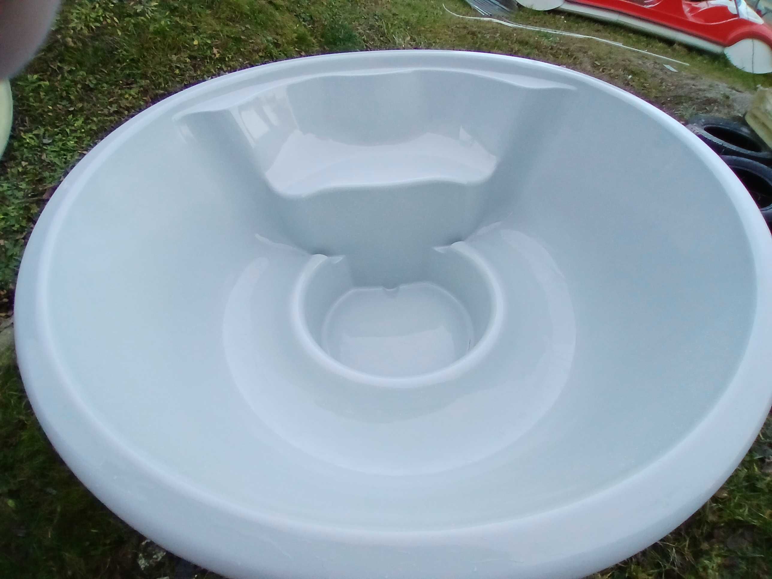 Niecka wkład Balia okrągła bania Jacuzzi Basen oczko wodne beczka
