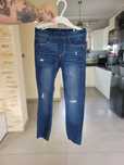 Jeansy spodnie jeansowe H&M rurki 116