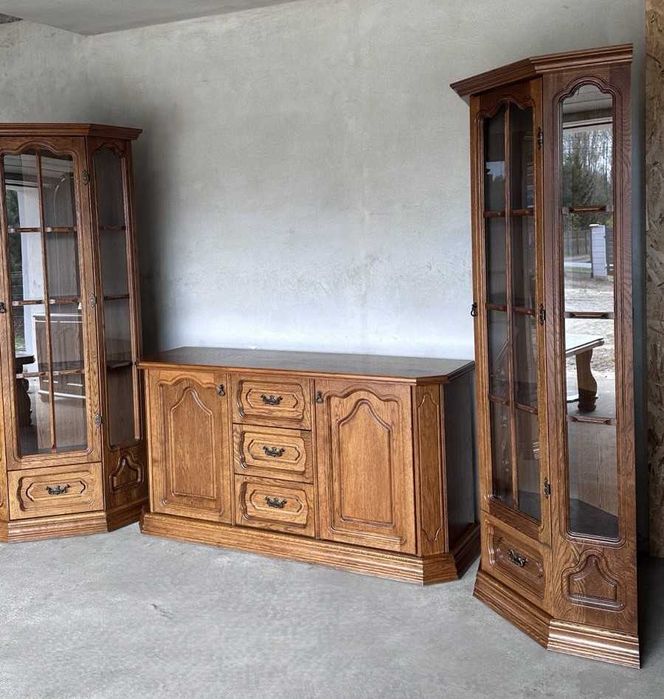 Piękny porządny komplet mebli PYKA KINGA stan bdb DOWÓZ WYSYŁKA