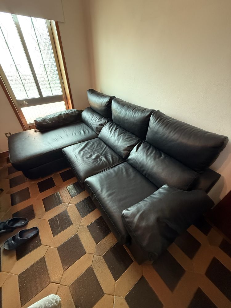 Sofá 2 lugares chaise long