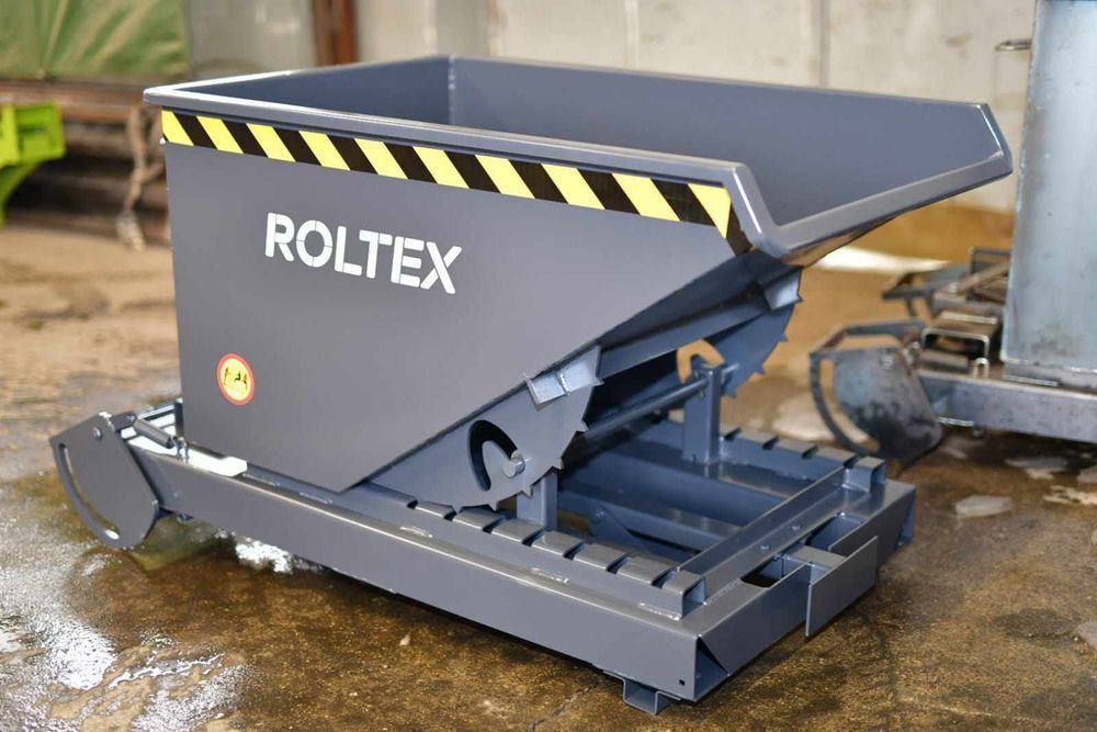 Kontener / Pojemnik metalowy / Koleba / Kontener samowyładowczy 350L