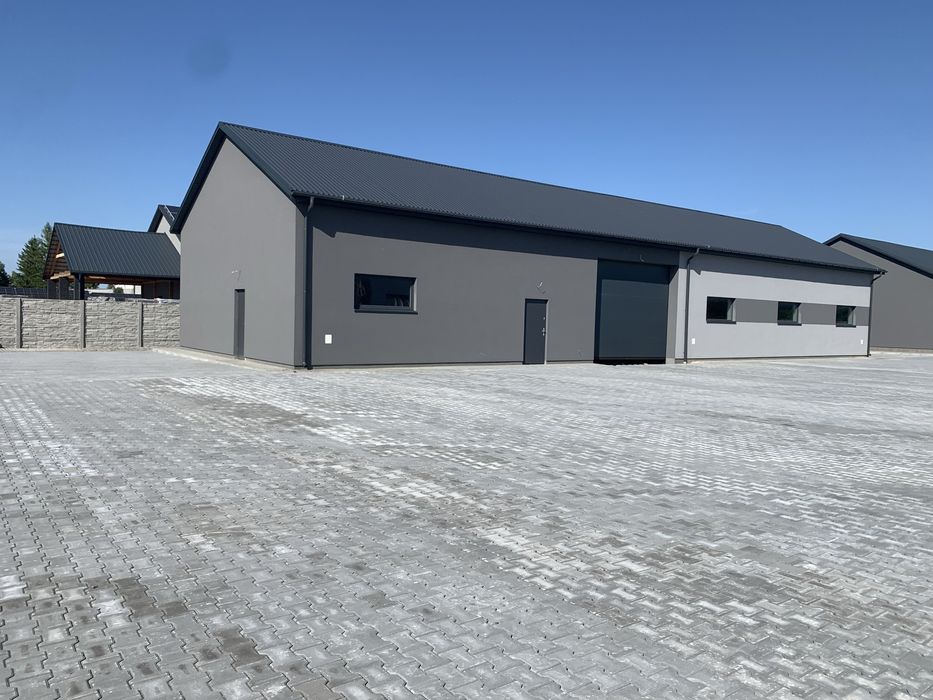 Do wynajęcia hala magazynowa z placem utwardzonym