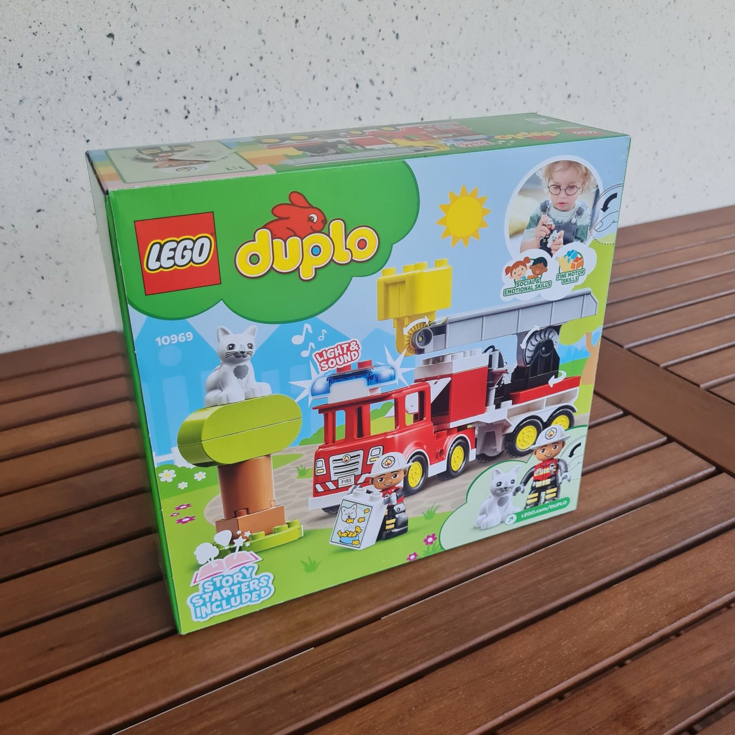 Lego Duplo 10969 - straż pożarna - NOWE NIE ODPAKOWANE!