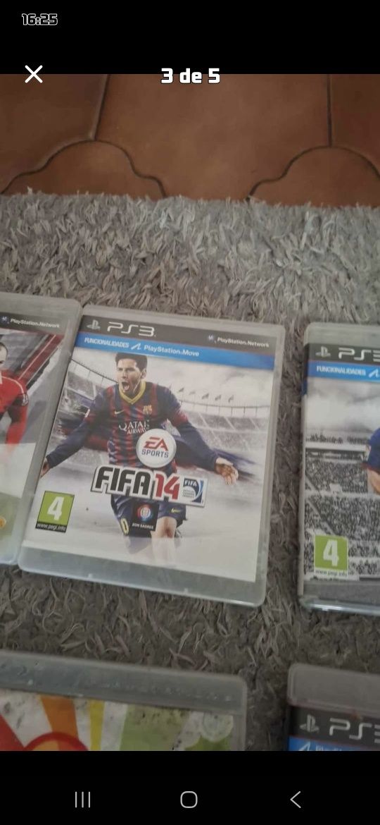 colecção jogos FIFA ps3 playstation 3