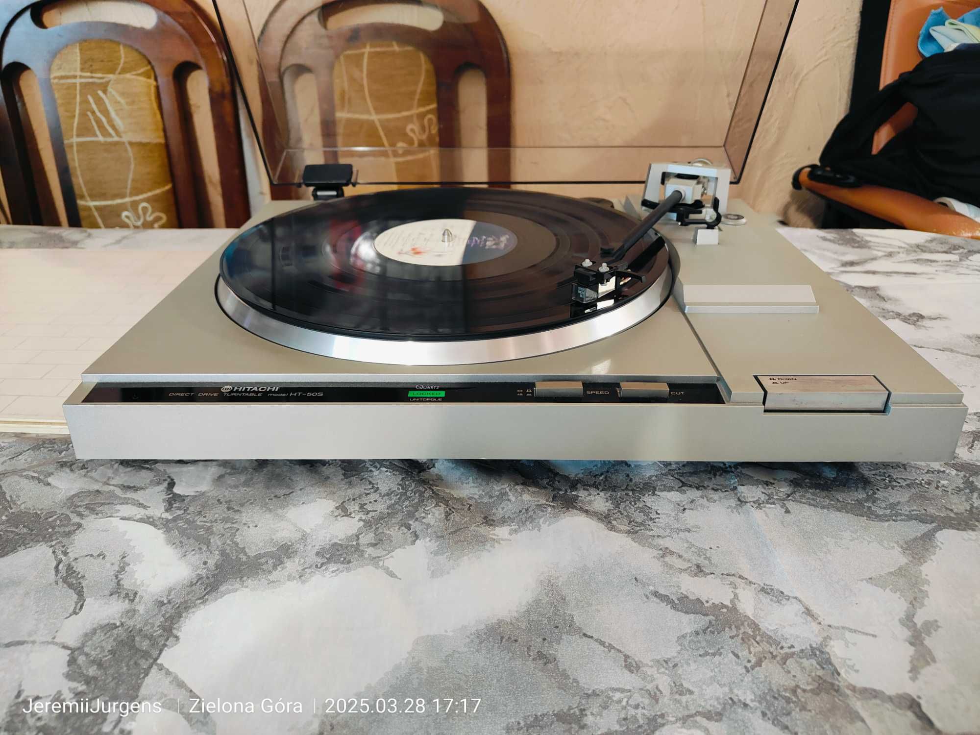 HITACHI Super Sprawny Gramofon HT-50S (Ortofon VMS 20EQ MKII) Japan