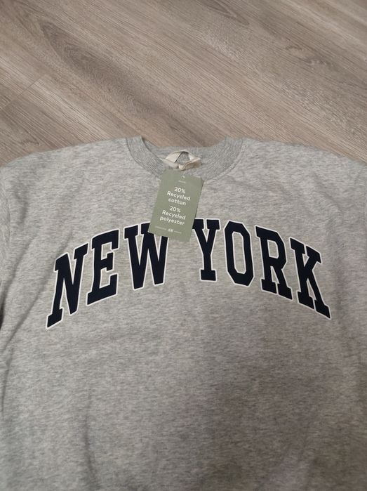 Світшот h&m сірий новий