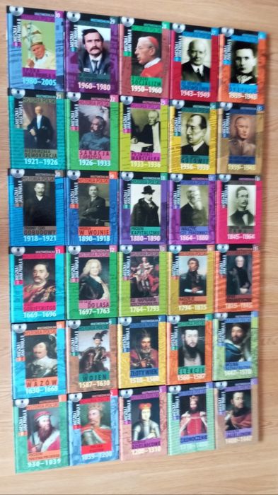 Multimedialna Historia Polski 30 tomów