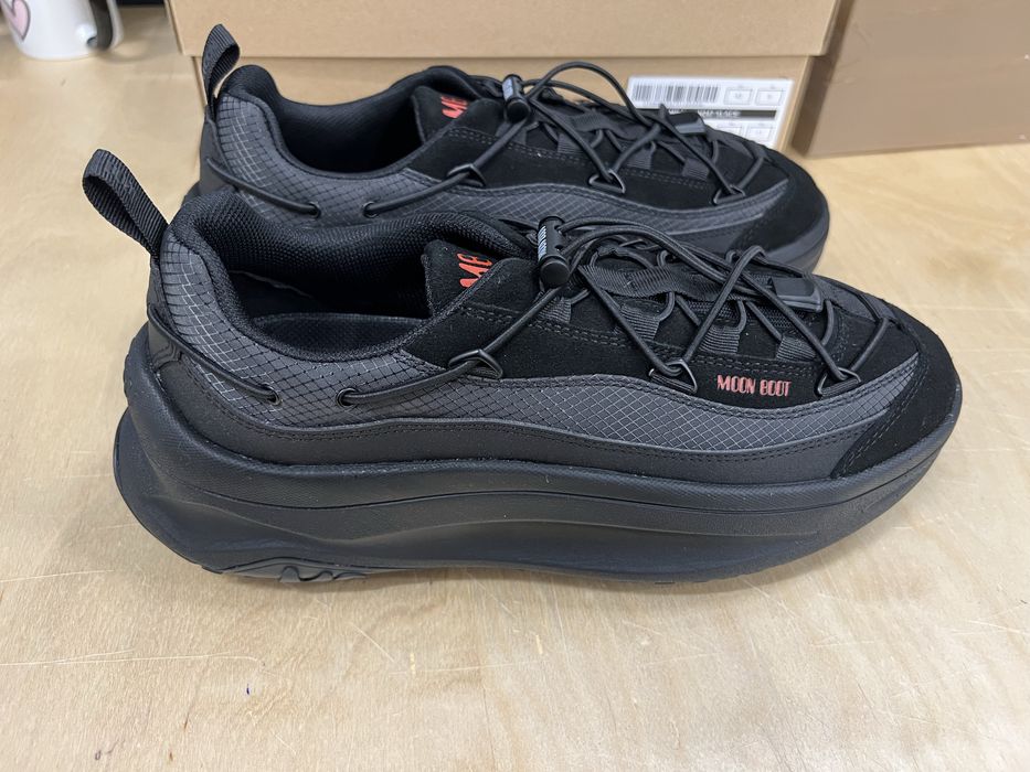 Czarne sneakersy Moon Boot Moon247 Rozmiar 43