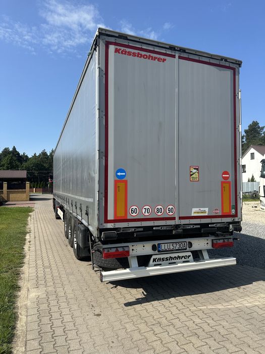 Naczepa firana kaesbohrer nie Schmitz okazja !