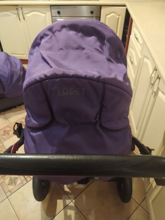 Piękny Wózek fioletowy Tako Laret 3w1 super stan!! (