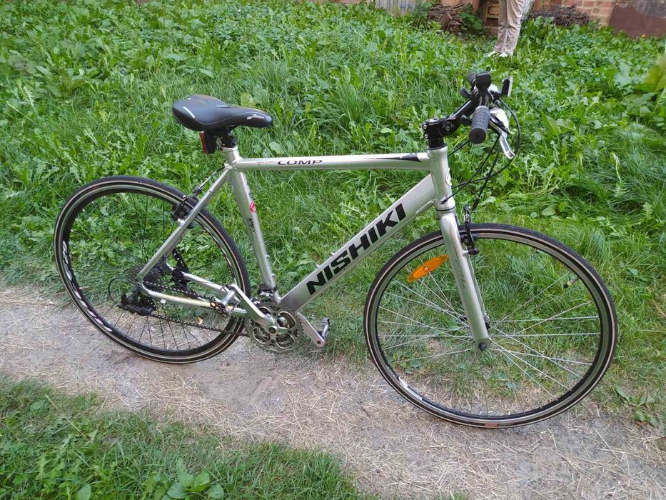 Велосипед Nishiki shimano алюмінієва легка рама