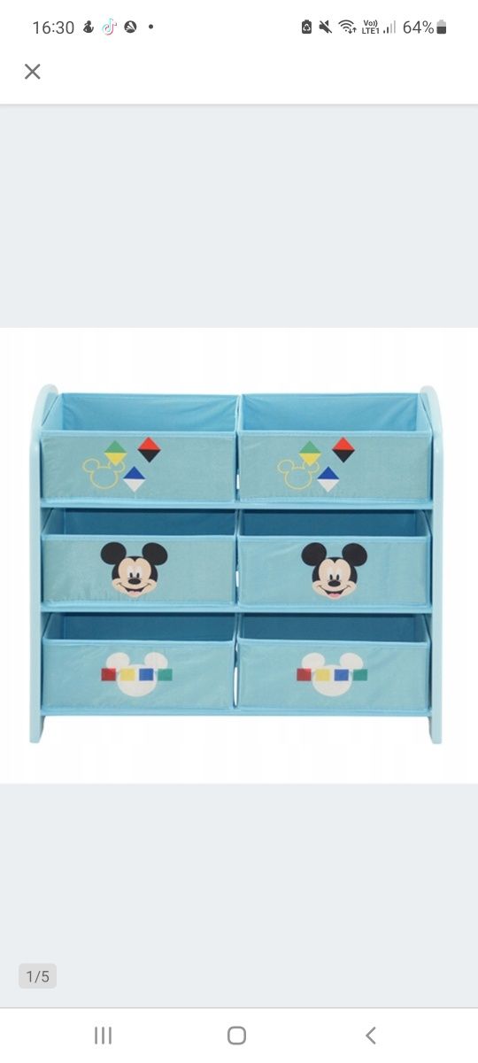 Regał mickey disney