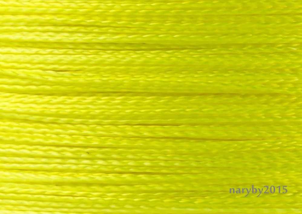 PLECIONKA spiningowa 300m 0.10mm żółta fluo