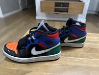 Nike air Jordan Mid Multicolor patent 36,5