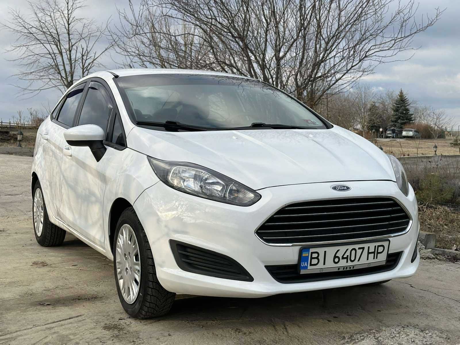 Ford Fiesta 1.6 Автомат, КОЖА, 2014 год (газ/бензин)