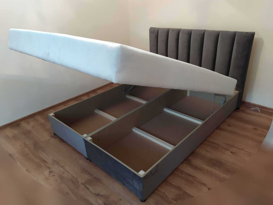 Ліжко з матрацом 160х200 "Барон" від виробника \ Кровать с матрасом