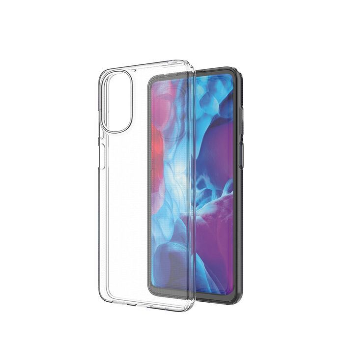 Ultra Clear 0.5mm etui do Motorola Moto E32 cienki przezroczyste