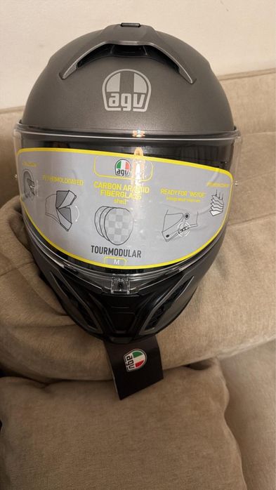 AGV Tourmodular cinza fosco