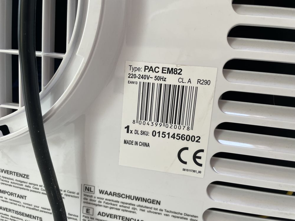 Klimatyzator De'Longhi PAC EM82 1000 W