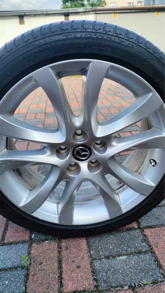 Koła Opony Letnie i Felgi Mazda Bridgestone Turanza T005 225/45 R19