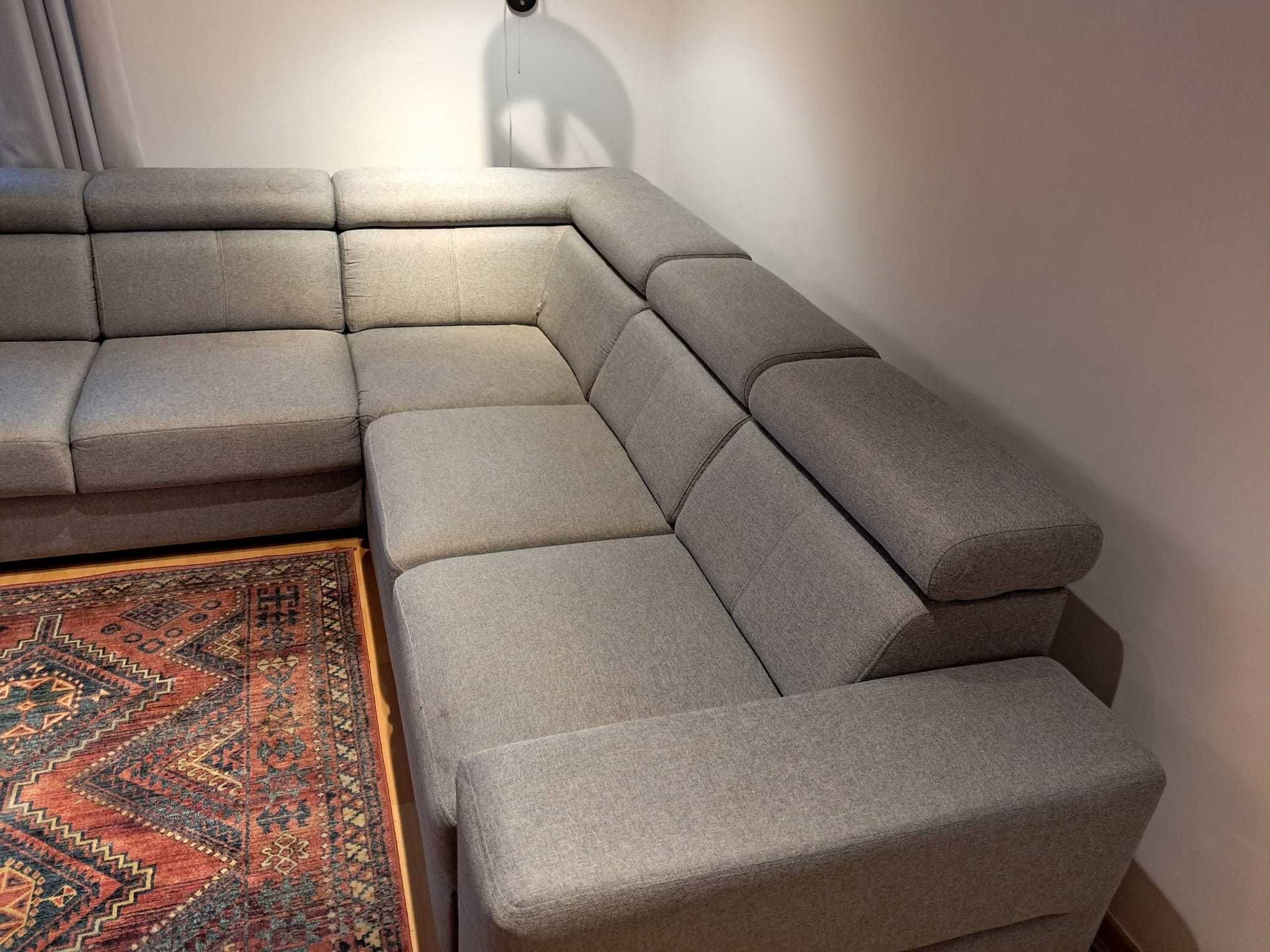 Narożnik sofa z funkcją spania