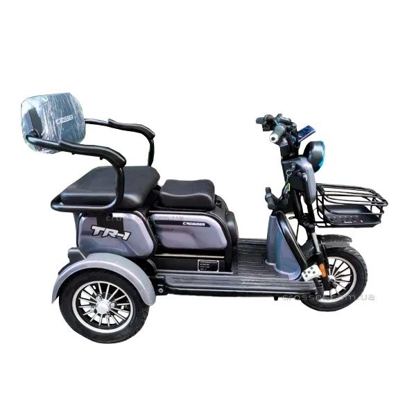 Трицикол CROSSER TR1 2025 року 600-1000  W 72V 20AH ДОСТАВКА