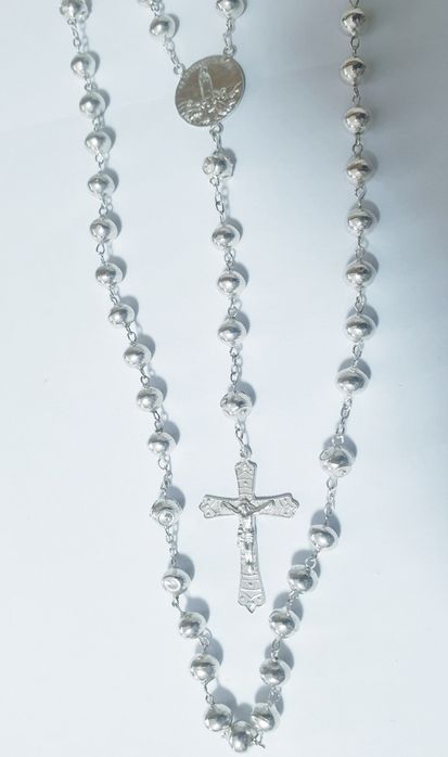 Lindos Terços / Rosários N. S. de Fátima em prata contrastada