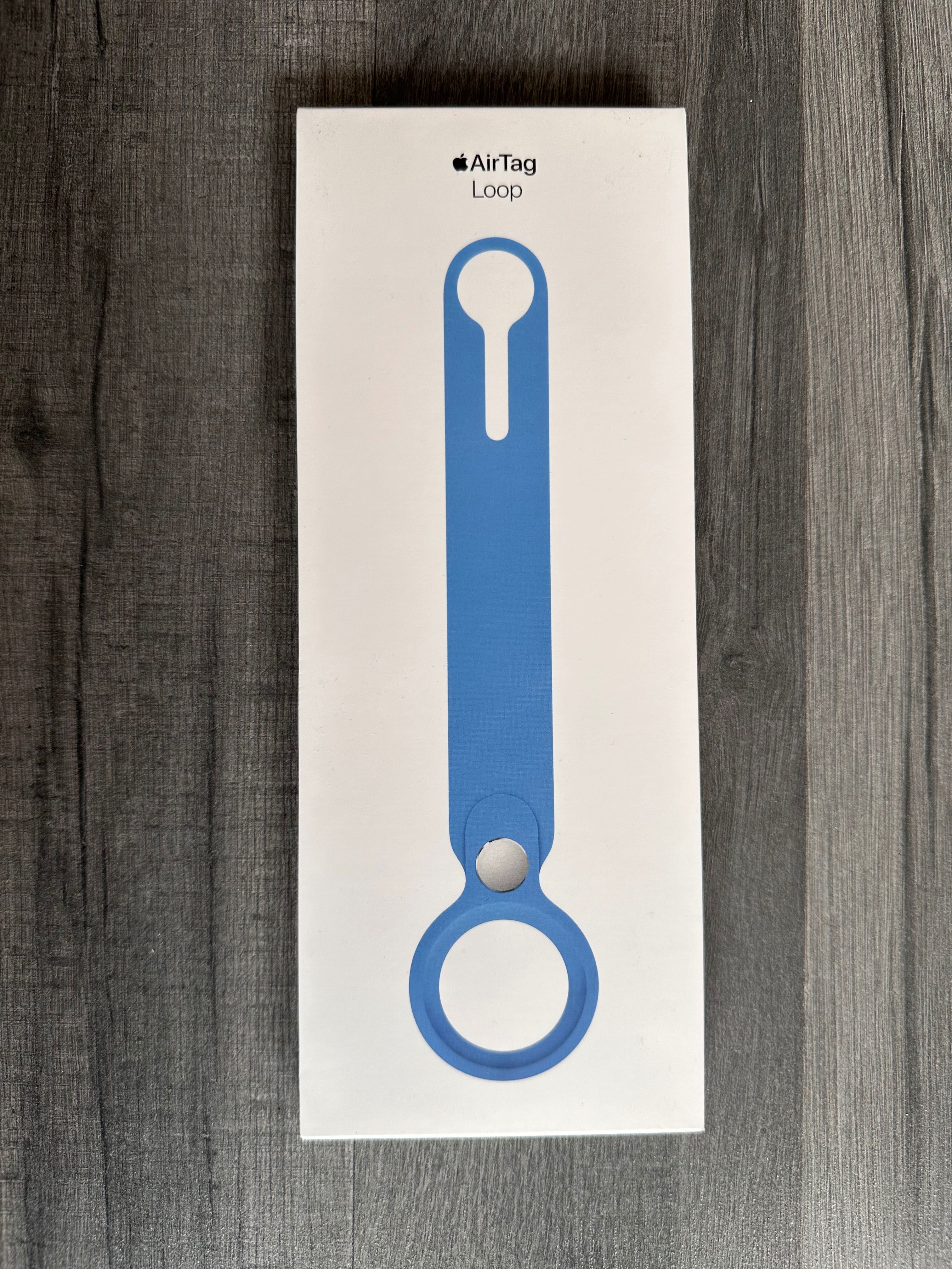 Pasek silikonowy AirTag Loop MLYX3ZM/A Capri Blue