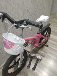 Іспанський дитячий магнієвий велосипед MARS-16 дюймів рожевий