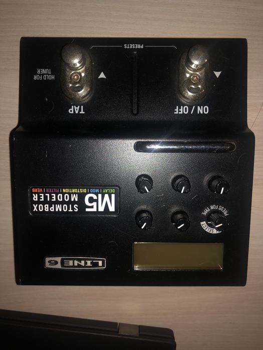 Pedal  guitarra M5 line 6