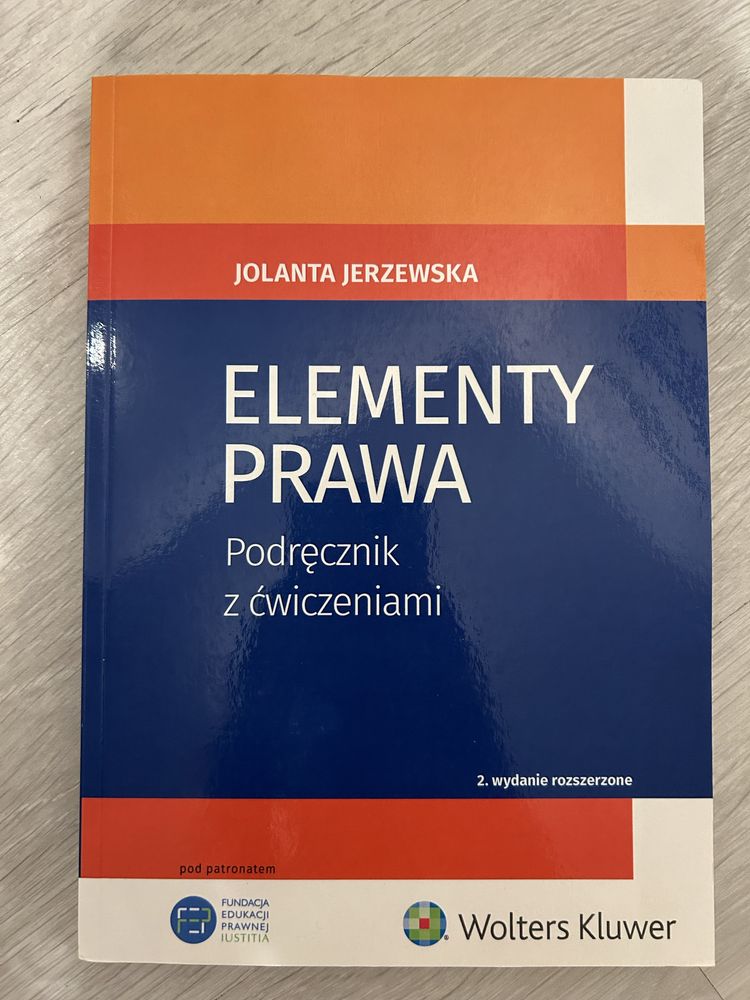 Podręcznik Elementy prawa Jolanta Jerzewska