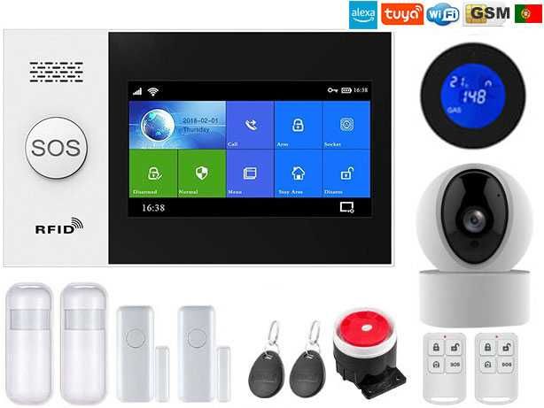 Tuya Wireless Home/Store Alarm SOS/GSM/WiFi/APP + Camera (NEW)64551849274371120