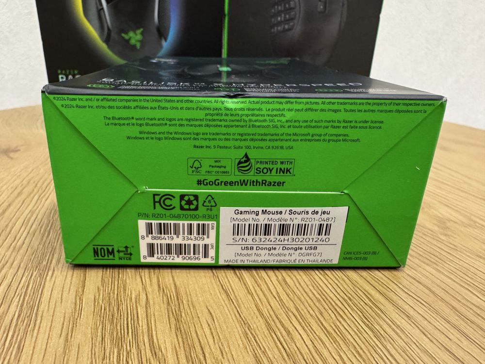 Razer Basilisk V3 X Hyperspeed Black RZ01-04870100-R3G1 мишка