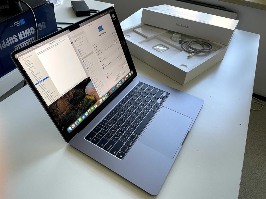 MacBook Air 15 дюйм M3 2024/SSD 512Gb/RAM 24Gb гарантія до кінця 2025