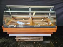 Vitrine neutra para pão e bolos