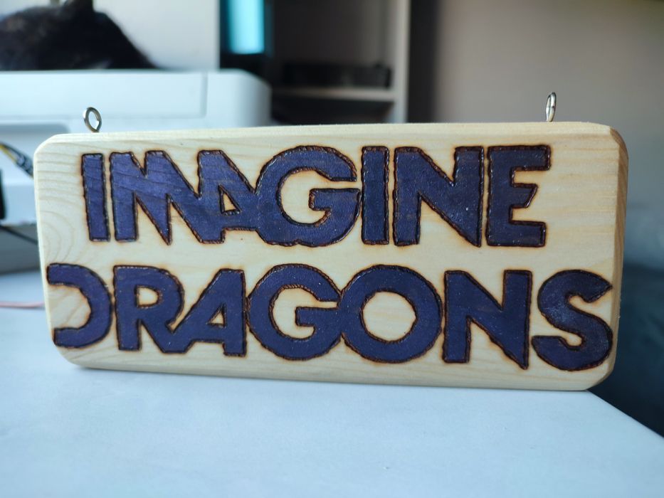 Tabliczka do zawieszenia "Imagine Dragona"