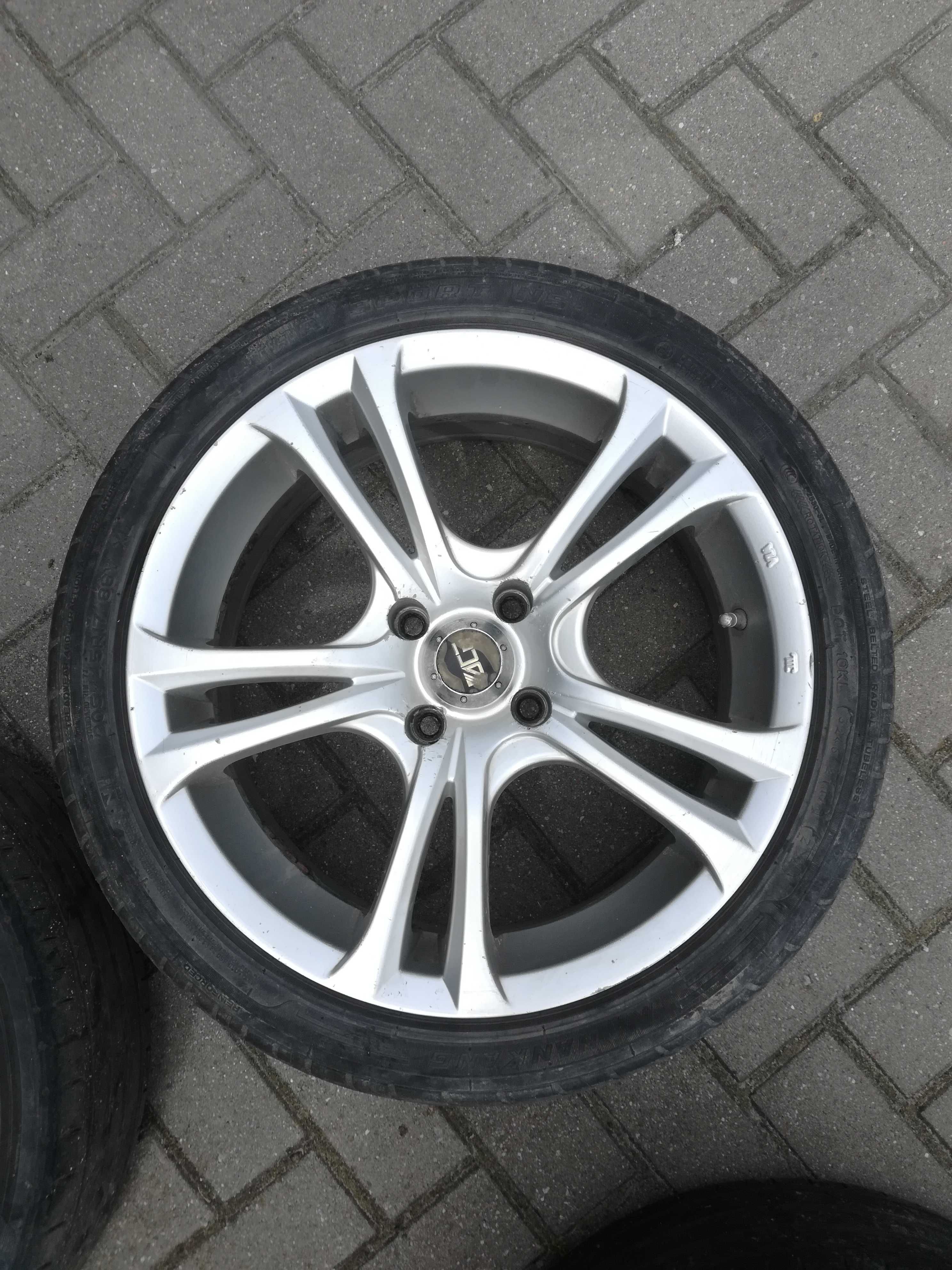 Felgi 17 cali 4x108 ACE + opony