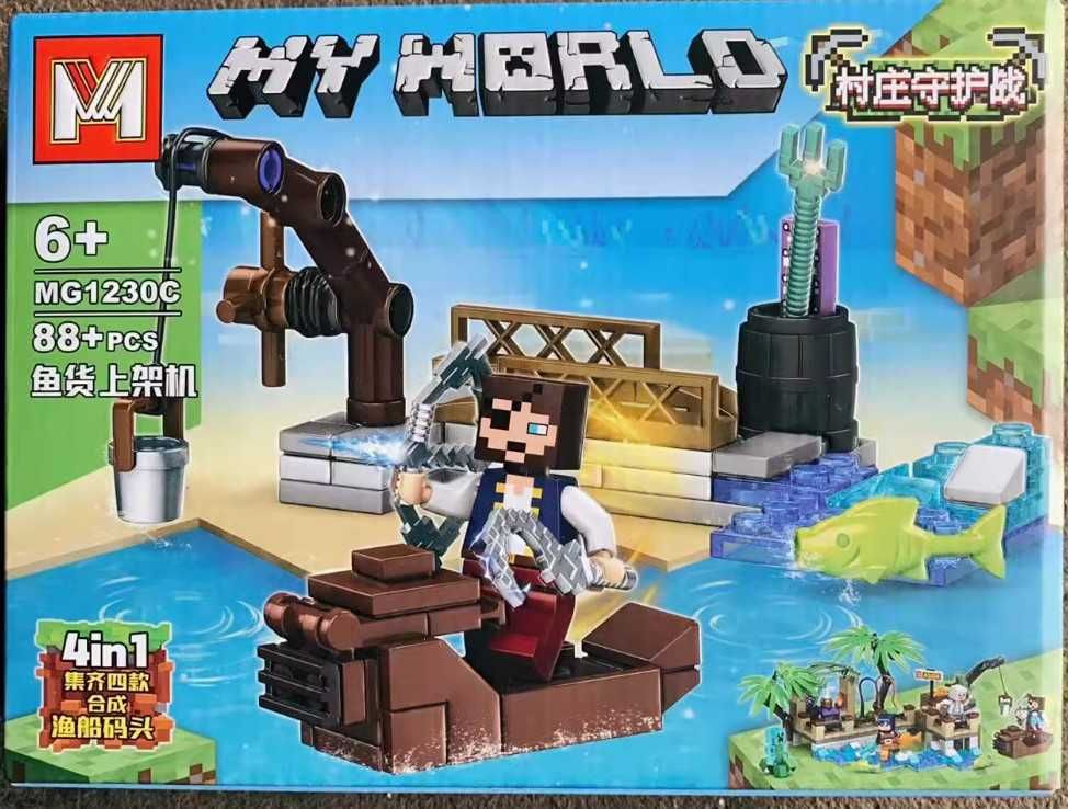 Конструктор блочний Майнкрафт My World