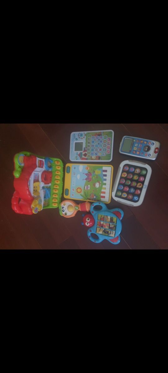 Tablet infantil musical brinquedo