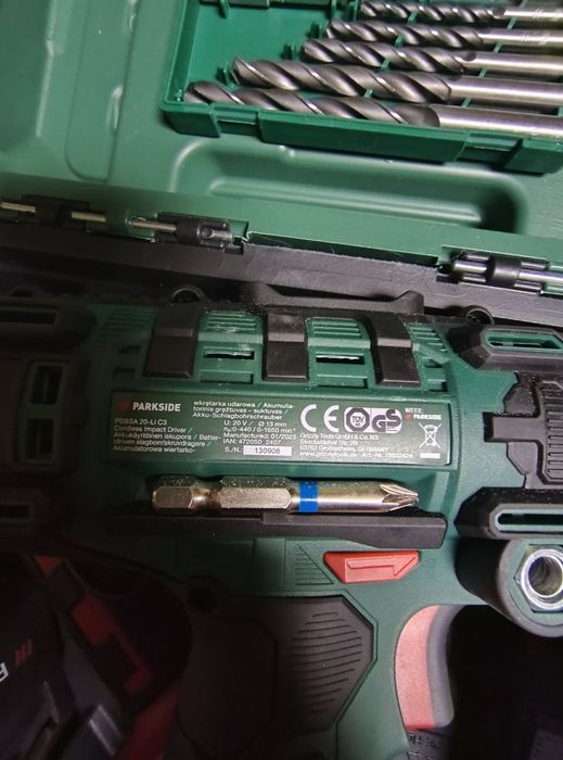 Udarowa wiertarko wkrętarka parkside nowa