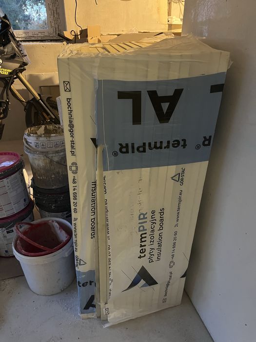 Płyta pir Alu 3cm 120x60cm termPIR