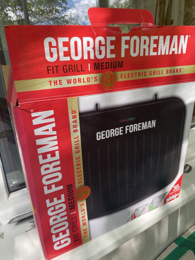 Гриль-барбекю електричний George Foreman 25820-56 Fit Grill Large