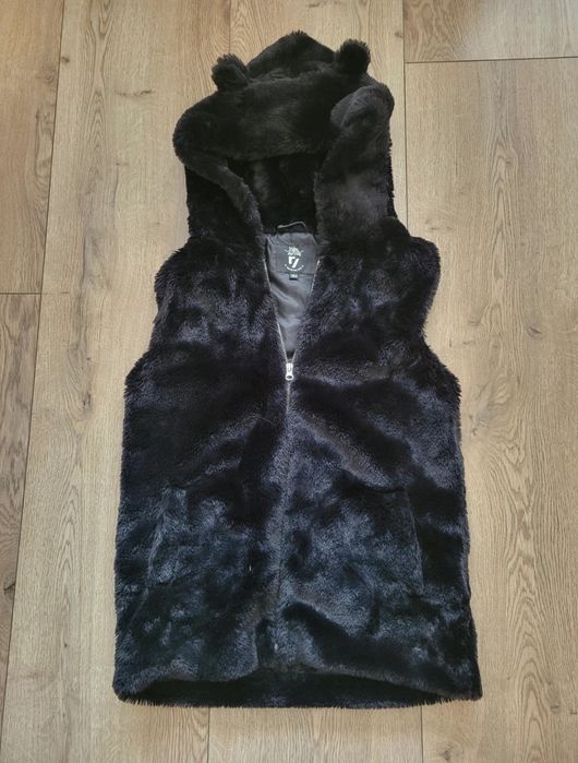 Kamizelka pluszowa z uszami